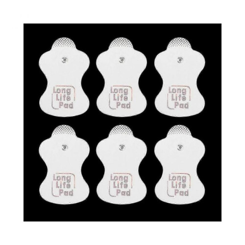 12pcs/6Pairs Replacement Electrode Pad for Omron Massagers Elepuls Long Life Pad 1