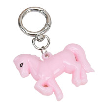 Multi Functional Acrylic Keychain Horse Shape Perfect for-Pink