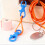 20PCS Plastic Jewelry Clasps Child Friendly Design-White 2