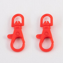 Set of 20 Plastic Lobster Clasps Craft Projects Quick-Black