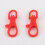 Set of 20 Plastic Lobster Clasps Craft Projects Quick-Black 1