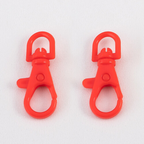 Set of 20 Plastic Lobster Clasps Craft Projects Quick-Black