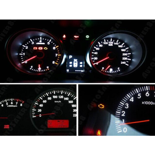 T3 Neo Wedge 5 τεμάχια με λευκό φωτισμό οργάνων chip led_Λευκό 6000k 5 τεμάχια/1 δώρο έκπληξη 2