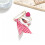 Creative Oversized Ocean Theme Fish Heart Checkered Ribbon 4