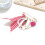 Creative Oversized Ocean Theme Fish Heart Checkered Ribbon 5