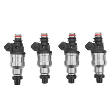 4Pcs 550Cc Fuel Injector Nozzle for Honda Civic Accord Acura B16 B18 B20 D16 D18 F22 H22 H22A B D H Series Engines