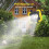 Rechargeable work light, 3000 Lumen LED work light with spotlight,_Surprise Gift 3