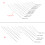 Professional Beading Needle with Split Ends Multipacks Sizes-A 4