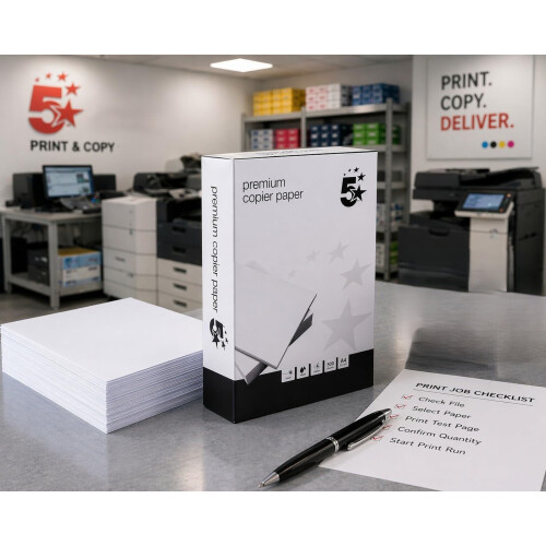 Premium Copier Paper Ream A4 100gsm White (500 Pack) 2