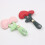 Multifunctionele Cherrys sleutelhanger charme draagbare-Rood 3