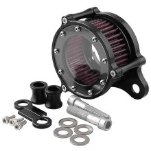 Air Cleaner Intake Filter System Kit for Sportster XL883 XL883N XL883R XL883P XL1200 XL1200L XL1200X Iron 883 Forty Eight XL1200X 2004-2016