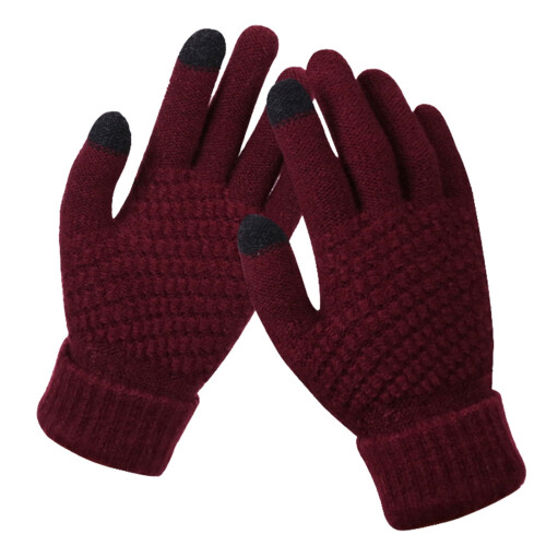 Rękawiczki Snowflake Touchscreen z akrylu unisex 1