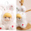 Porte-clés en forme de lapin ludique, Options multicolores,-Bleu 4