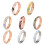Verstelbare open einde armband etnische emaille sieraden-bruin 2