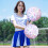 Pompon da cheerleader per donna, 28 cm, 1 paio 2