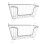 Iron Meshes Stacking Basket With Built In Handles For-White 1