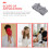 Fascia per capelli Grey Cat Spa per lavare viso e trucco 3