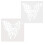 1Piece Precisions Cut Artistic Stencils Hollow Out-Type A 2