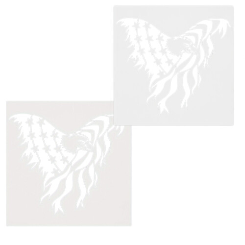 1Piece Precisions Cut Artistic Stencils Hollow Out-Type A 1
