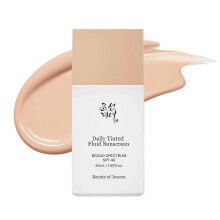 (LP100) Daily Tinted Fluids Sunscreen for Face Moisturizing Broad Spectrum SPF40 Korean Skincare