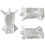 Silicone Mold for Candle Holder Decorative Lying Cow Shaped 4