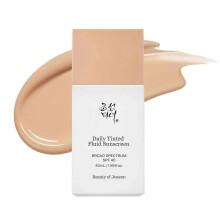 (LN110) Daily Tinted Fluids Sunscreen for Face Moisturizing Broad Spectrum SPF40 Korean Skincare