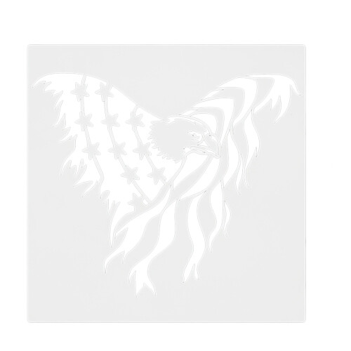 1Piece Precisions Cut Artistic Stencils Hollow Out-Type A