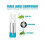 2pcs Baking Soda Teeth Whitening Mousse Brightify Deep Cleaning Foam FreshToothpaste 4