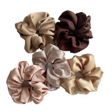 Chouchous en satin de soie Happon (lot de 5) pour femmes