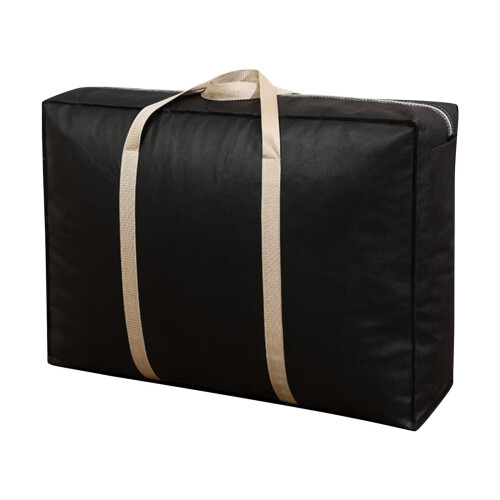 Sac de rangement robuste avec double fermeture éclair – 48 x 32 x 23 cm
