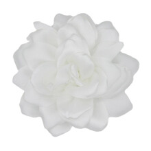 Fransk stil svart blomsterbrosje-nål