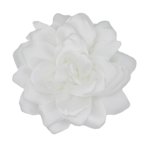 Broche de flor negra de estilo francés