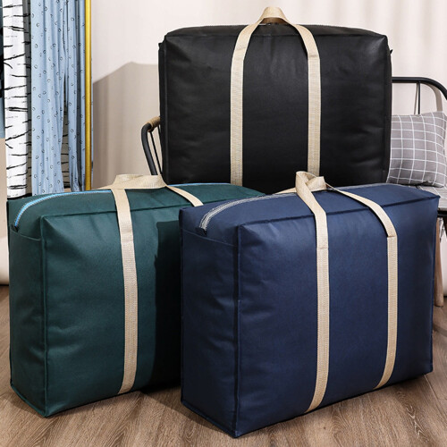 Sac de rangement robuste avec double fermeture éclair – 48 x 32 x 23 cm 1