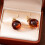 Lightweight Retro Brown Earrings With Easy Hook Closure Ear 6
