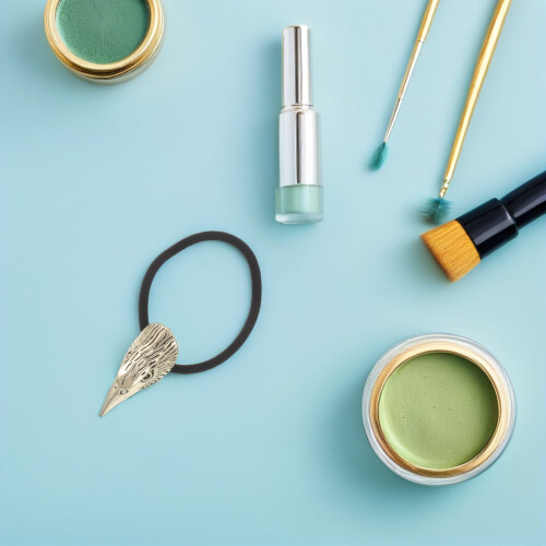 Élastiques à cheveux en forme de crâne, en alliage élastique, lot de 3 2
