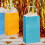 Reusable paper gift bags medium size eco friendly 4