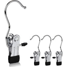 10 pcs metal hangers, single clip compatible scarf, belt, gloves, shoe hangers-Fei Yu_Surprise Gift