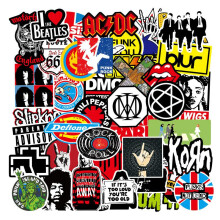Black Friday 100pcs Fashion Graffiti Stickers Waterproof Laptop Skate - Rock_multicolor/multicolor_Surprise Gift