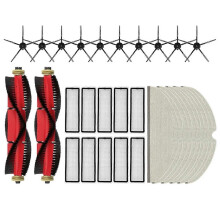 Kit de repuesto compatible con aspiradoras S5 Max y S6 Maxv, cepillo giratorio, filtro HEPA, paño de fregona y accesorios. Regalo sorpresa.