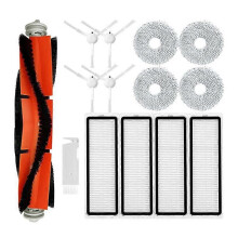 Accesorios y repuestos compatibles para la aspiradora robot Xiaomi S10+ / S10 Plus: cepillo principal, cepillo lateral, filtro HEPA, paño de limpieza