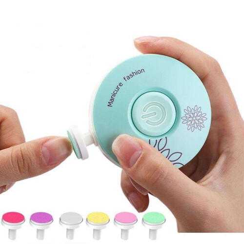 Lime à ongles électrique compatible bébé - Cadeau surprise multicolore