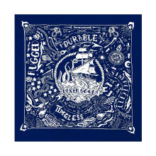 Foulard quadrato in puro cotone stampato con motivo bandana in stile hip hop vintage T3r1_Regalo a sorpresa