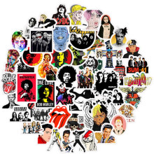 Black Friday 50pcs Fashion Graffiti Stickers Waterproof Laptop Skate - Rock_multicolor/multicolor_Surprise Gift