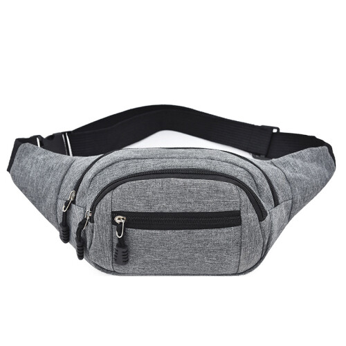 Black Friday Multi-compartment waist bag 1-pack_grey_Surprise Gift