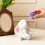 Vase en forme de lapin élégant, moule en Silicone,-modèle 2 7