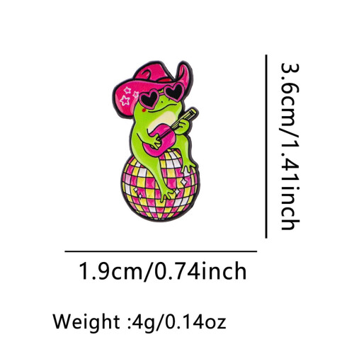 Leuke Kikkers Broche Mode-accessoire Zinklegering Reversspeld 2