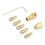 7 Pcs 0.5-3mm Electric Drill Bit Collet Micro Twist Drill Chuck Tool Adapter (3.17mm ) 2