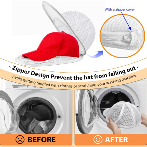Haaou Cap Washer Cage Baseball Cap Washing Cage για πλύσιμο καπέλων μπέιζμπολ, Καθαριστικό καπέλ 2