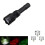Tactical Flashlight Green Light Strong Light Long Light Outdoor Replaceable Red Light Blue Light White Light Rechargeable Flashlight_Surprise Gift 3