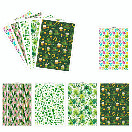 Creative Water Transfer Decoration Sheets For-5 combinations 1